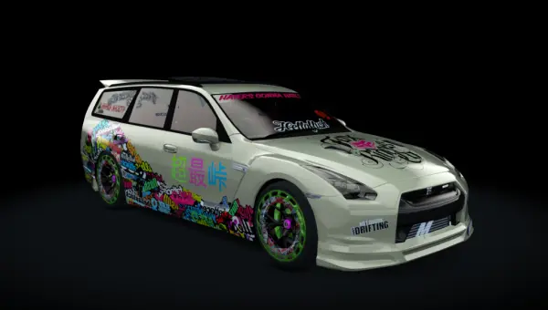 Nissan Stagea R35 GTR pack