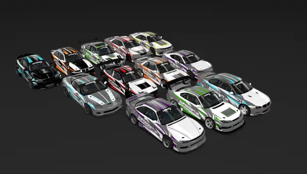 SuperDriftUK Car Pack