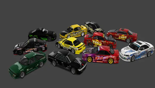 MyPaceGarage WDTS Skin Pack