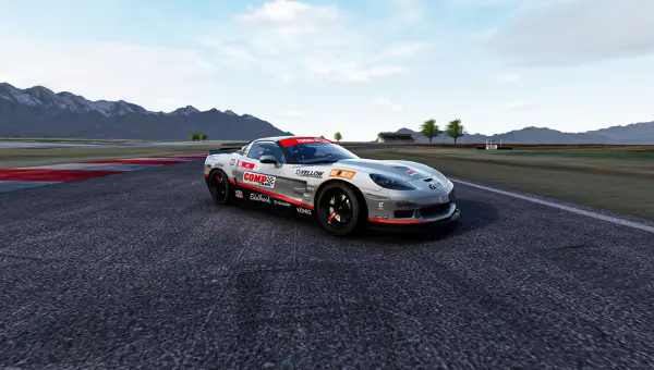 Taylor Hull 2022 FD Corvette C6 livery