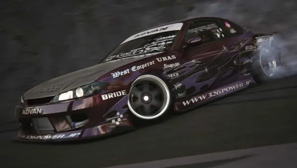 Streetish livery for the MKS Nissan Silvia S15 Uras Type-5