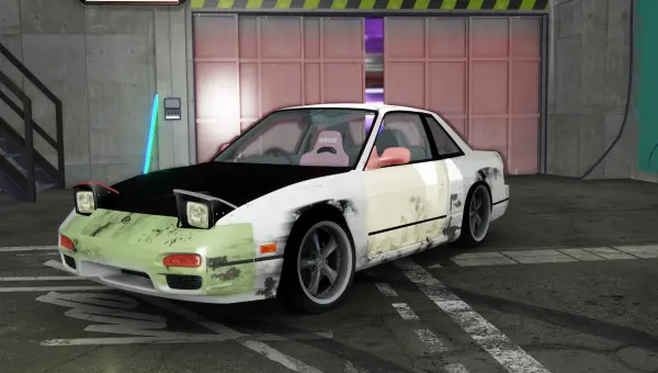 1993 NISSAN SILVIA PS13 drift missile
