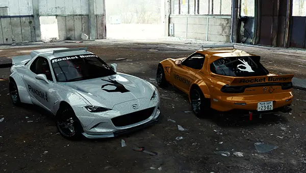 Mazda RMX-75 Pandem Drift -TIResArpi