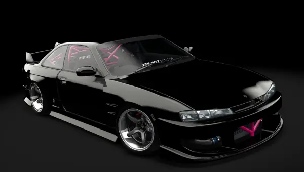 Nissan Silvia S14 Black Mamba