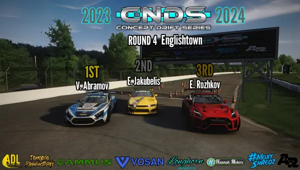 CNDS 2023 / 2024 Round 4 Englishtown | Results!