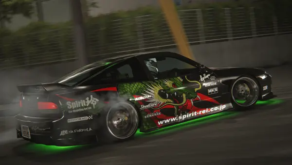 Street Dragon livery for the Nissan 180sx Spirit Rei Banger JP