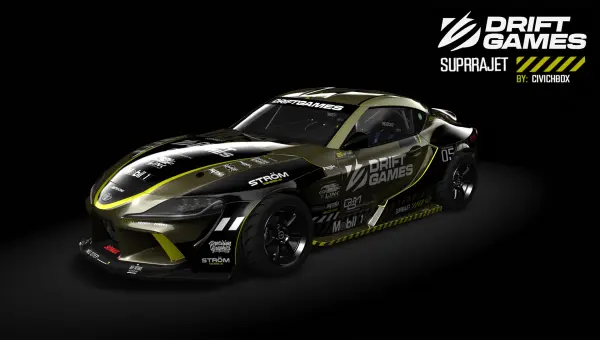 Drift Games Toyota A90 Supra-Jet