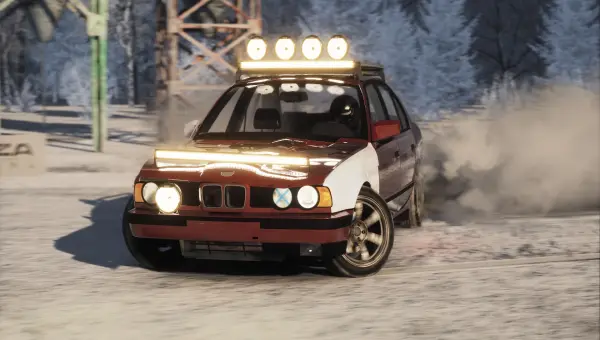 E34 525D winterbeater