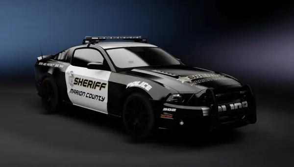 MPW Police Ford Mustang Patrol