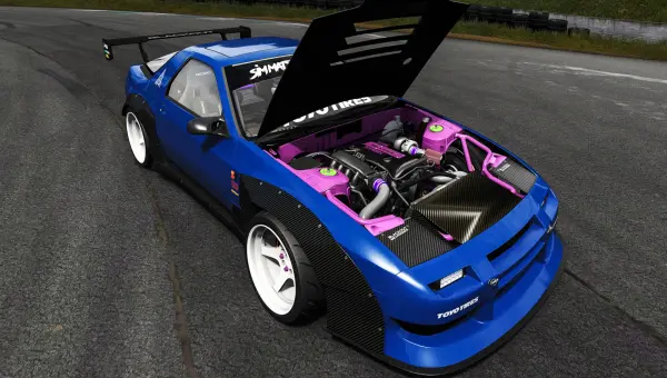 Replica of Labros Koltoukis irl drift spec Mazda FC 