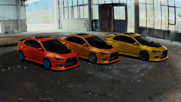 Mitsubishi LanEvo X pack by TIResArpi