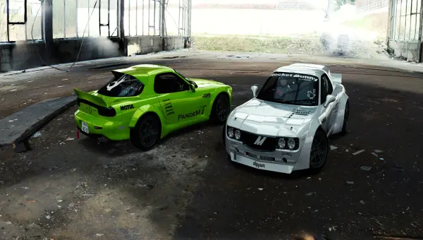 Mazda RX-7 Pandem BOSS Pack by TIResArpi