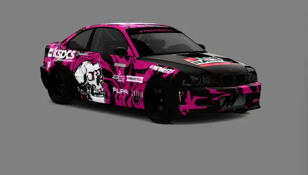 Michal Fojtík BMW E46 Pink Punkers