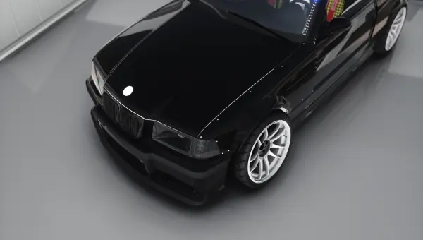 Marginal BMW E36 Street Drift