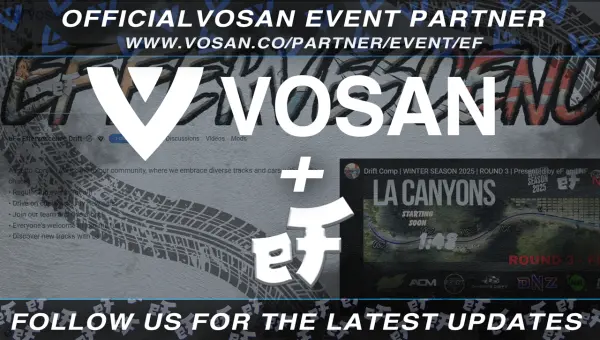 Announcement - eF (Effervescence Drift) - Official VOSAN Event Partner!