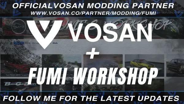 Announcement - Fumi Workshop - Official VOSAN Modding Partner!