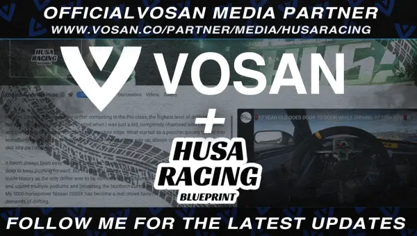 Announcement - Husa Racing - Official VOSAN Media Partner!