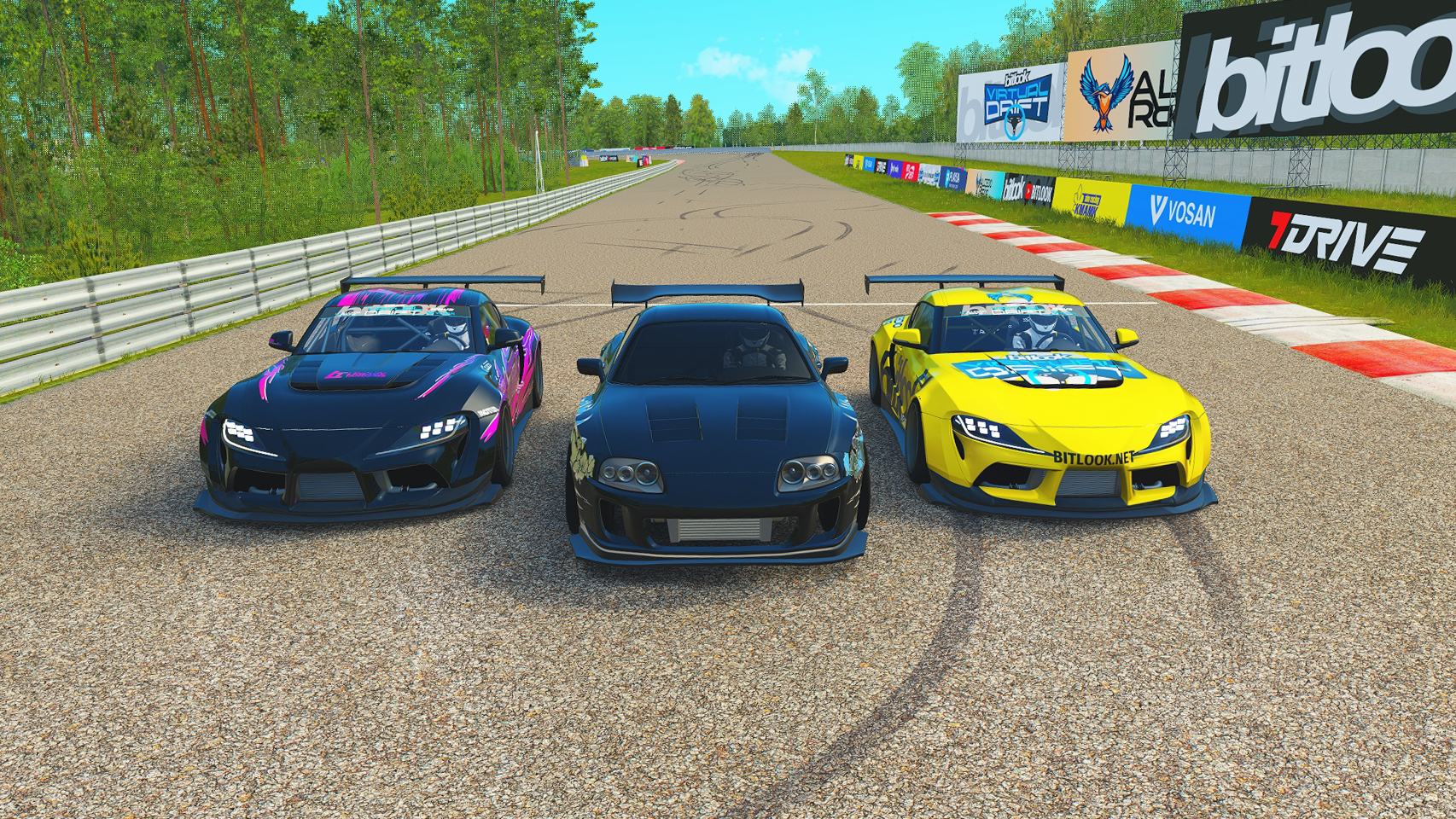 The Ukrainian Chayka hosted Bitlook Virtual Drift R3 competition, but there is a nuance...